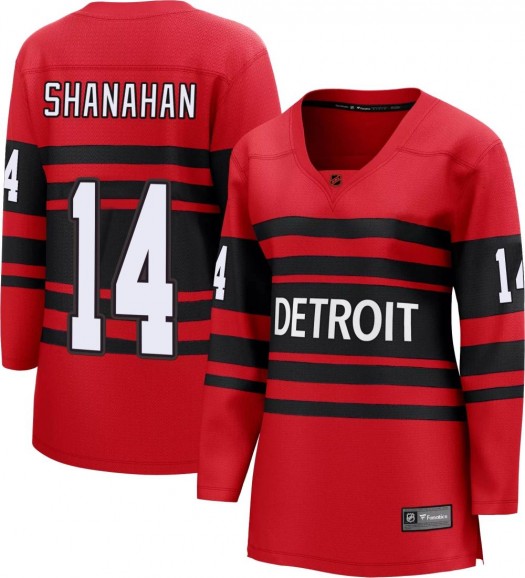 Brendan Shanahan Detroit Red Wings Women's Fanatics Branded Red Breakaway Special Edition 2.0 Jersey