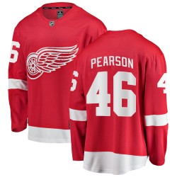 Chase Pearson Detroit Red Wings Youth Fanatics Branded Red Breakaway Home Jersey
