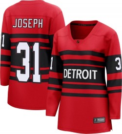 Curtis Joseph Detroit Red Wings Women's Fanatics Branded Red Breakaway Special Edition 2.0 Jersey