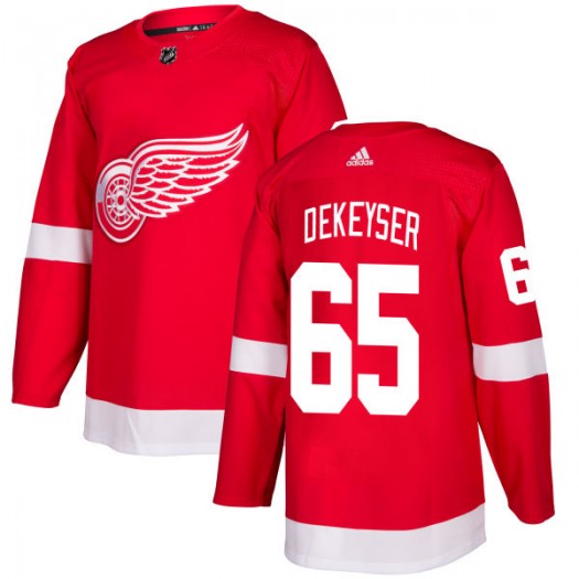 Danny DeKeyser Detroit Red Wings Men's Adidas Authentic Red Jersey