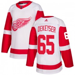Danny DeKeyser Detroit Red Wings Men's Adidas Authentic White Jersey