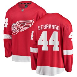 Donovan Sebrango Detroit Red Wings Youth Fanatics Branded Red Breakaway Home Jersey