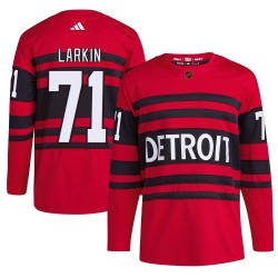 Dylan Larkin Detroit Red Wings Men's Adidas Authentic Red Reverse Retro 2.0 Jersey