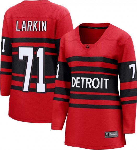 Dylan Larkin Detroit Red Wings Women's Fanatics Branded Red Breakaway Special Edition 2.0 Jersey
