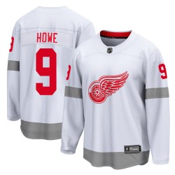 Gordie Howe Detroit Red Wings Youth Fanatics Branded White Breakaway 2020/21 Special Edition Jersey