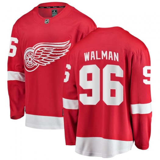 Jake Walman Detroit Red Wings Men's Fanatics Branded Red Breakaway Home Jersey
