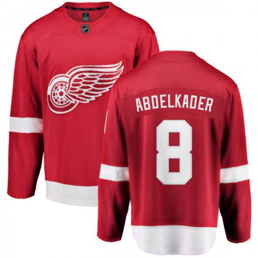 Justin Abdelkader Detroit Red Wings Youth Fanatics Branded Red Home Breakaway Jersey