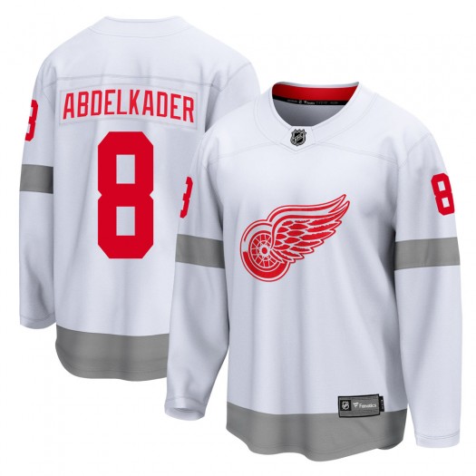 Justin Abdelkader Detroit Red Wings Youth Fanatics Branded White Breakaway 2020/21 Special Edition Jersey