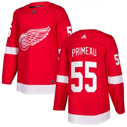 Keith Primeau Detroit Red Wings Men's Adidas Authentic Red Home Jersey