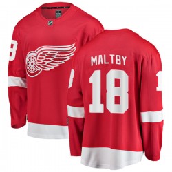 Kirk Maltby Detroit Red Wings Youth Fanatics Branded Red Breakaway Home Jersey