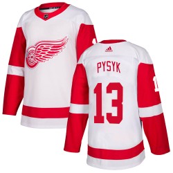 Mark Pysyk Detroit Red Wings Men's Adidas Authentic White Jersey