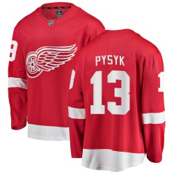 Mark Pysyk Detroit Red Wings Men's Fanatics Branded Red Breakaway Home Jersey