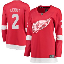 Nick Leddy Detroit Red Wings Women's Fanatics Branded Red Breakaway Home Jersey