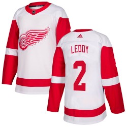 Nick Leddy Detroit Red Wings Youth Adidas Authentic White Jersey