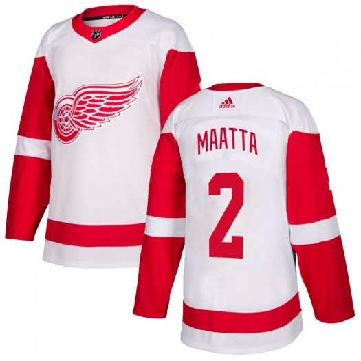 Olli Maatta Detroit Red Wings Men's Adidas Authentic White Jersey