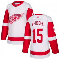 Pat Verbeek Detroit Red Wings Youth Adidas Authentic White Jersey