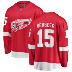 Pat Verbeek Detroit Red Wings Youth Fanatics Branded Red Breakaway Home Jersey