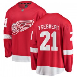 Paul Ysebaert Detroit Red Wings Youth Fanatics Branded Red Breakaway Home Jersey