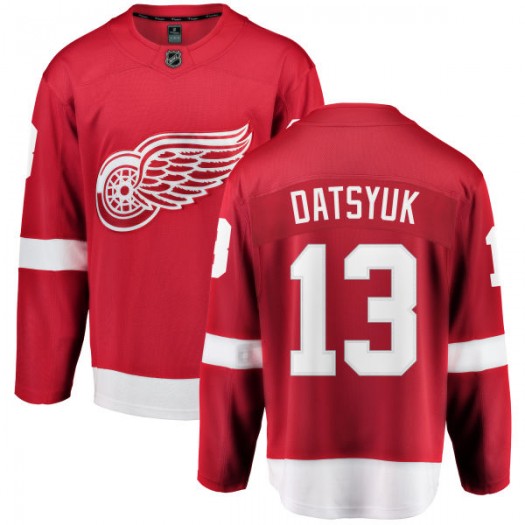 Pavel Datsyuk Detroit Red Wings Men's Fanatics Branded Red Home Breakaway Jersey