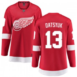 Pavel Datsyuk Detroit Red Wings Women's Fanatics Branded Red Home Breakaway Jersey