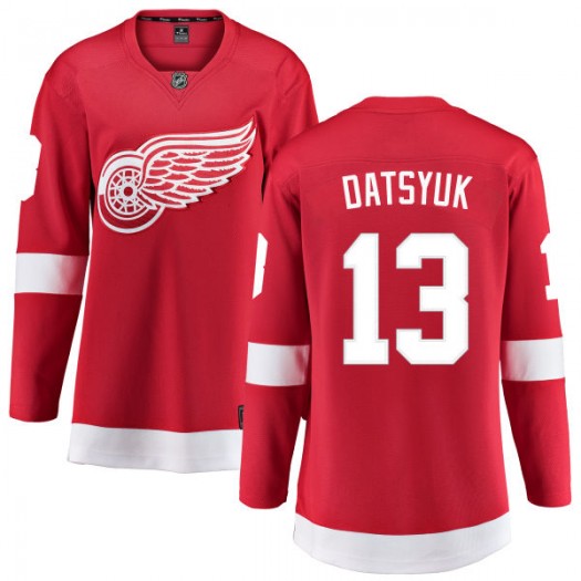 Pavel Datsyuk Detroit Red Wings Women's Fanatics Branded Red Home Breakaway Jersey