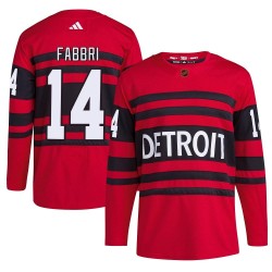 Robby Fabbri Detroit Red Wings Men's Adidas Authentic Red Reverse Retro 2.0 Jersey