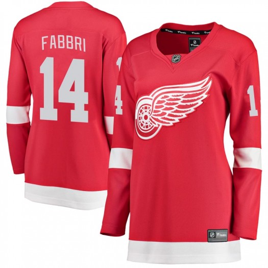 Robby Fabbri Detroit Red Wings Women's Fanatics Branded Red Breakaway Home Jersey