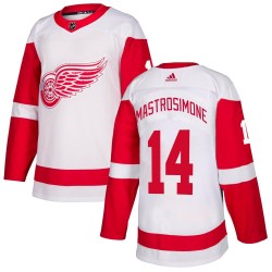 Robert Mastrosimone Detroit Red Wings Youth Adidas Authentic White Jersey
