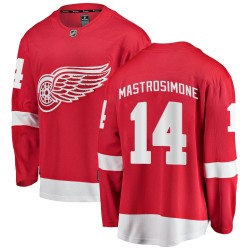 Robert Mastrosimone Detroit Red Wings Youth Fanatics Branded Red Breakaway Home Jersey