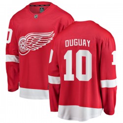 Ron Duguay Detroit Red Wings Men's Fanatics Branded Red Breakaway Home Jersey