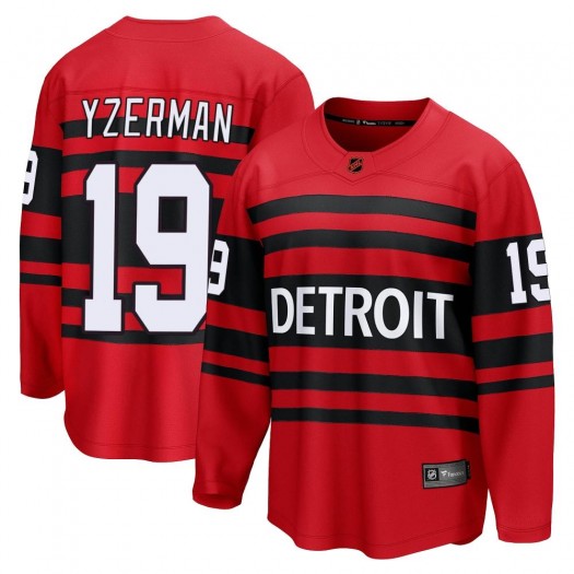 Steve Yzerman Detroit Red Wings Men's Fanatics Branded Red Breakaway Special Edition 2.0 Jersey