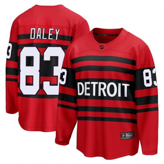 Trevor Daley Detroit Red Wings Men's Fanatics Branded Red Breakaway Special Edition 2.0 Jersey