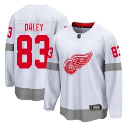 Trevor Daley Detroit Red Wings Youth Fanatics Branded White Breakaway 2020/21 Special Edition Jersey