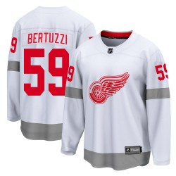 Tyler Bertuzzi Detroit Red Wings Youth Fanatics Branded White Breakaway 2020/21 Special Edition Jersey