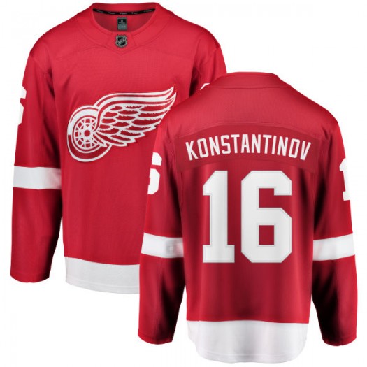 Vladimir Konstantinov Detroit Red Wings Youth Fanatics Branded Red Home Breakaway Jersey